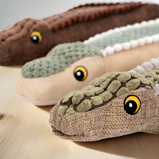 Puppies crocodile toy